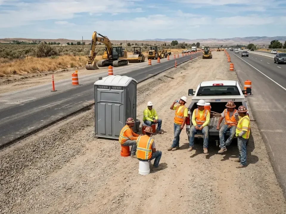 highway-road-construction-crew-007 — frequently asked questions, Porta Potty and Restroom Rentals in Buffalo, MO